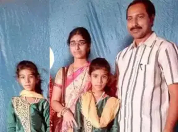 ୨ ଝିଅଙ୍କୁ ଜାଳି ଜଳିଗଲେ ଦମ୍ପତି