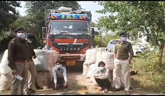 ଓଡ଼ିଶାରୁ ଦିଲ୍ଲୀକୁ ଚୋରାଚାଲାଣ ହେଉଥିବା ୭ କ୍ବିଣ୍ଟାଲ ଗଞ୍ଜେଇ ଜବତ