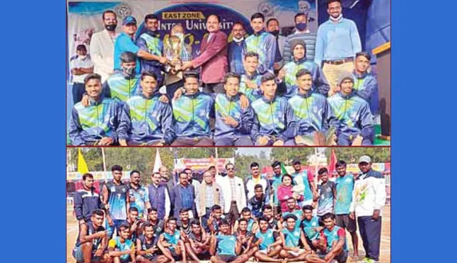 ପୂର୍ବାଞ୍ଚଳ ଅନ୍ତଃବିଶ୍ବବିଦ୍ୟାଳୟ ଖୋଖୋ: ଉତ୍କଳ ପ୍ରଥମ, କିଟ୍ ଦ୍ବିତୀୟ, ଫକୀରମୋହନ ତୃତୀୟ