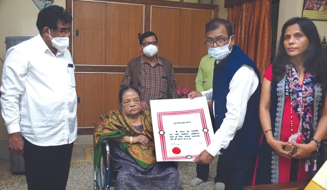 ଡକ୍ଟର ବୀଣାପାଣି ମହାନ୍ତିଙ୍କୁ ଘରେ ଦିଆଗଲା ‘ପଦ୍ମଶ୍ରୀ’