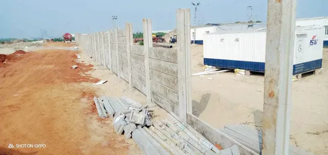 ଦେଢ଼ କିଲୋମିଟର ପାଚେରି ନିର୍ମାଣ ଶେଷ: ଜେଏସଡବ୍ଲ୍ୟୁ ପାଇଁ ଫିଟୁଛି ବାଟ, ଶେଷ ପର୍ଯ୍ୟାୟରେ ପାନବରଜ ମାପୁଚପ ଓ ଉଚ୍ଛେଦ