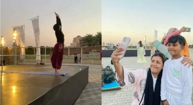 ପ୍ରଥମ ଥର ପାଇଁ ସାଉଦି ଆରବରେ ଆୟୋଜିତ ହେଲା ଯୋଗ ଉତ୍ସବ