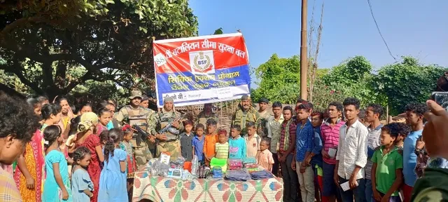 ୩ ଦୁର୍ଗମ ଗ୍ରାମରେ ବିଏସଏଫର ଜନସମ୍ପର୍କ ଶିବିର