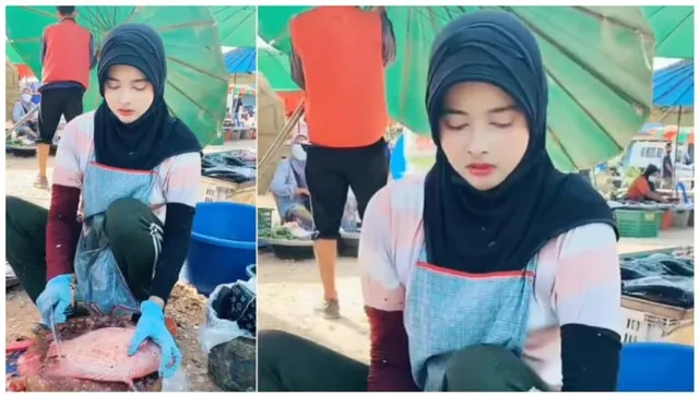 ବଜାରରେ ବସି ମାଛ ବିକ୍ରି କରୁଥିବା ଯୁବତୀଙ୍କ ଫଟୋ ହେଲା ଭାଇରାଲ