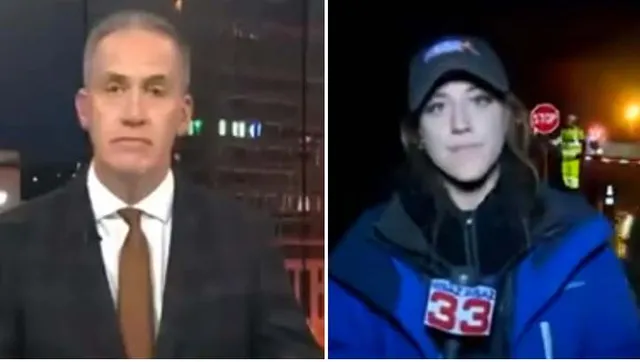 ଲାଇଭ ରିପୋର୍ଟିଂ ସମୟରେ କାର ଧକ୍କା ଖାଇ ତଳେ ପଡ଼ିଯିବା ପରେ ବି ନିଜ ଡିୟୁଟି ଜାରି ରଖିଥିଲେ ସାମ୍ବାଦିକା