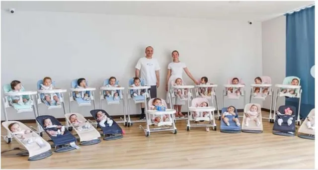 ୨୨ଜଣ ଶିଶୁଙ୍କ ମା’ ହୋଇଥିବା ମହିଳାଙ୍କ ଲକ୍ଷ୍ୟ ୧୦୫ଶିଶୁକୁ ଜନ୍ମ ଦେବା !