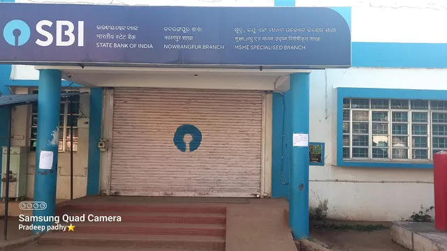 ୨ କର୍ମଚାରୀ କରୋନା ପଜିଟିଭ୍ ଚିହ୍ନଟ, ନବରଙ୍ଗପୁର ଏସବିଆଇ ମୁଖ୍ୟ ଶାଖା ୨ ଦିନ ପାଇଁ ବନ୍ଦ