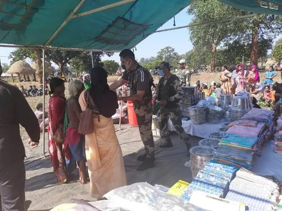 ବିଏସଏଫର ଜନସମ୍ପର୍କ ଶିବିର ଆୟୋଜିତ