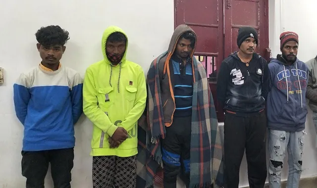 ଡକାୟତି ଉଦ୍ୟମ ପଣ୍ଡ, ୫ ଡକାୟତକୁ ଗିରଫ କଲା ବୁର୍ଲା ପୁଲିସ