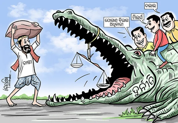 ଧାନ କିଣାରେ ମହାଦୁର୍ନୀତି: ମଣ୍ଡିରେ କାଗଜପତ୍ର, ମିଲ୍‌କୁ ଯାଇଛି ଧାନ!