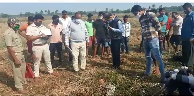 ବିଲରୁ ନରକଙ୍କାଳ ଉଦ୍ଧାର, ପୁଲିସର ଅନୁସନ୍ଧାନ ଜାରି