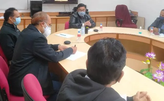 ଏନଆଇଟି କୋଭିଡ୍ ସ୍ଥିତି ସମୀକ୍ଷା କଲେ ଆରଏମସି କମିସନର