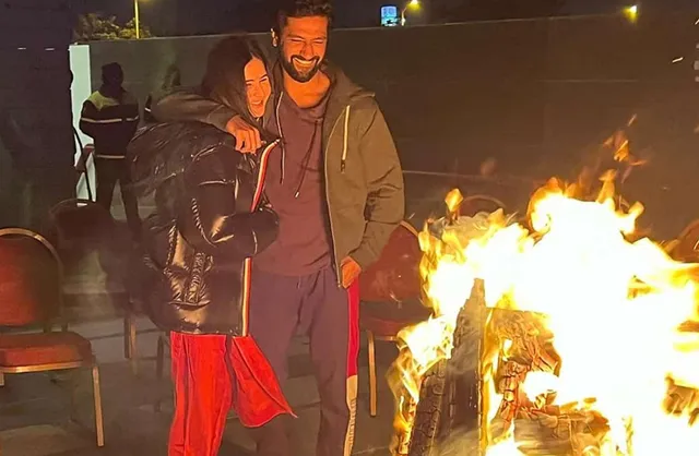 ଏକାଠି ଲୋହଡ଼ୀ ପର୍ବ ପାଳିଲେ ଭିକ୍କି-କ୍ୟାଟ୍