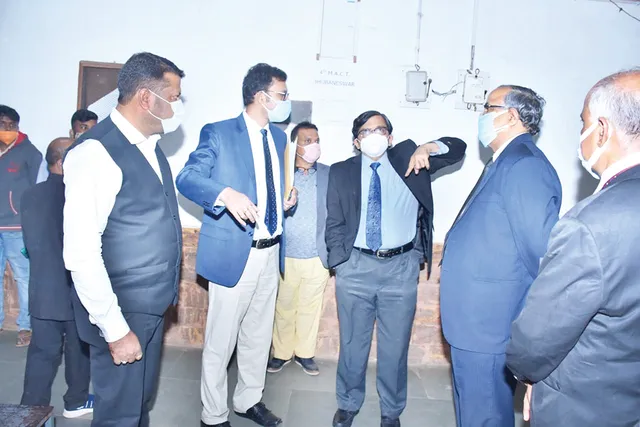 ରାଜଧାନୀରେ ହାଇକୋର୍ଟ ମୁଖ୍ୟ ବିଚାରପତି, ତଦାରଖ କଲେ କୋର୍ଟ କମ୍ପ୍ଲେକ୍ସ ନିର୍ମାଣ