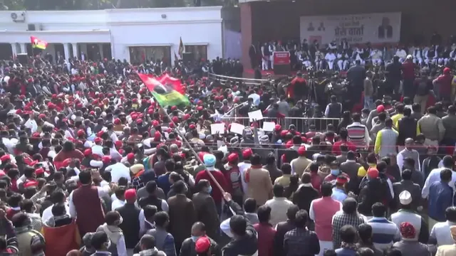 ସମାଜବାଦୀ ପାର୍ଟିର ଭର୍ଚୁଆଲ ରାଲିରେ ଅସମ୍ଭାଳ ଭିଡ଼, ୨୫୦୦ ସପା କର୍ମୀଙ୍କ ବିରୋଧରେ ଏତଲା