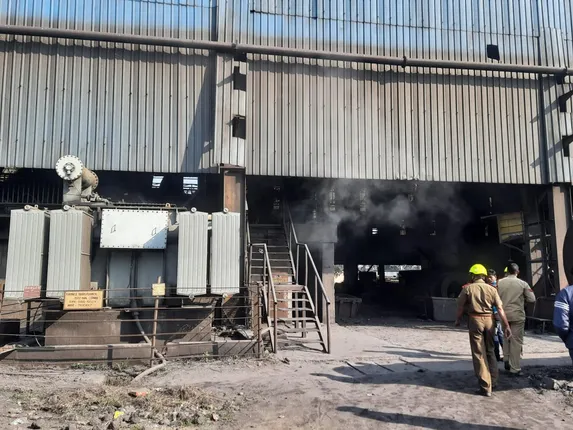 ସ୍କାନ୍ ଷ୍ଟିଲ କାରଖାନାରେ ବିସ୍ଫୋରଣ: ୨ ଗୁରୁତର 