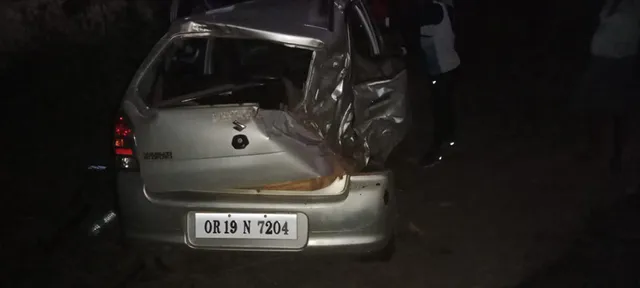 ତେଲକୋଇ: କାର ଓଲଟି ୩ ଗୁରୁତର