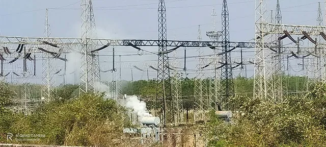 ଇନ୍ଦ୍ରାବତୀ ସୁଇଚୟାର୍ଡ ଟ୍ରାନ୍ସଫର୍ମରରେ ନିଆଁ: ୨୪ ଘଣ୍ଟା ପରେ ବି ଲିଭିନି