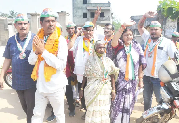 ୨୯ ନଂ ଜୋନ୍‌ରେ କଂଗ୍ରେସର ମାରାଥନ ପ୍ରଚାର