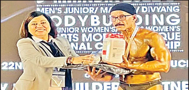 ସର୍ବଭାରତୀୟ ମାଷ୍ଟର୍ସ ସୁନ୍ଦର ସ୍ବାସ୍ଥ୍ୟ ପ୍ରତିଯୋଗିତା: ତରୁଣଙ୍କୁ ସ୍ବର୍ଣ୍ଣ