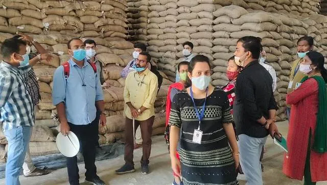 ବରଗଡ଼ରେ କେନ୍ଦ୍ରୀୟ ଟିମ୍‌ ଦ୍ୱାରା ଚାଉଳ ଯାଂଚ