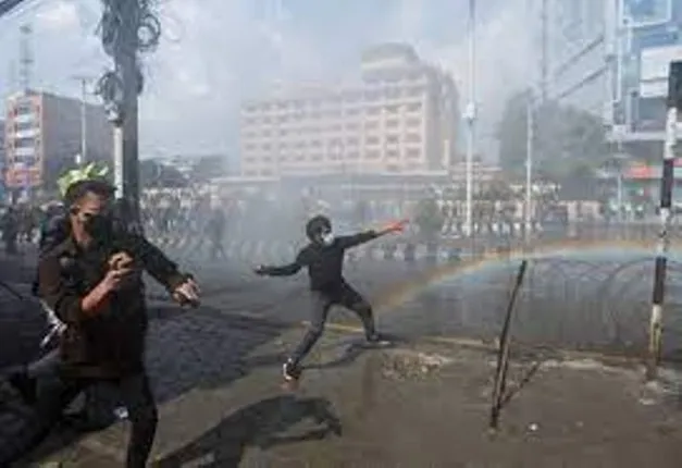 ଆମେରିକାରୁ ମିଳୁଥିବା ୫୦ କୋଟି ଡଲାର ଅନୁଦାନ ବିରୋଧରେ ନେପାଳରେ ହିଂସାତ୍ମକ ବିରୋଧ