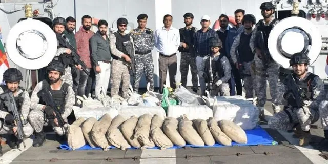 ଭାରତୀୟ ନୌବାହିନୀକୁ ବଡ ସଫଳତା, ପାକିସ୍ତାନ ରାସ୍ତା ଦେଇ ଭାରତ ଆସୁଥିବା ୨ ହଜାର କୋଟିର ଡ୍ରଗ୍ସ ଜବତ