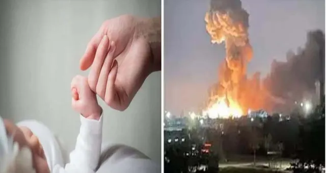 ଚାରିପଟେ ବୋମା ବିସ୍ଫୋରଣର ପ୍ରଚଣ୍ଡ ଶବ୍ଦ ଶୁଣାଯାଉଥିବା ବେଳେ ଷ୍ଟେସନ୍‌ର ଅଣ୍ଡରଗ୍ରାଉଣ୍ଡରେ ମହିଳା ଦେଲେ ଶିଶୁକୁ ଜନ୍ମ