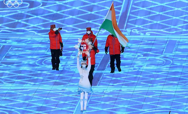 ବେଜିଂ ଶୀତକାଳିନ ଅଲିମ୍ପିକ୍ସ ଉଦ୍‌ଘାଟିତ: ତ୍ରିରଙ୍ଗା ଧରିଲେ ଆରିଫ୍‌ ଖାନ୍‌