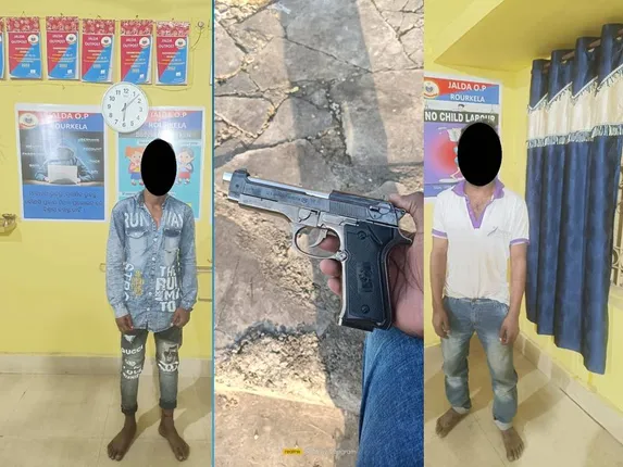 ଖେଳଣା ପିସ୍ତଲ ଦେଖାଇ ଲୁଟ୍‌: ୨ ଗିରଫ