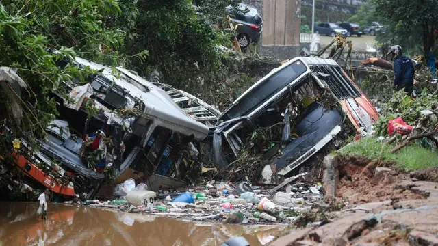 ବ୍ରାଜିଲରେ ଅଚାନକ ବନ୍ୟା ଓ ଭୂସ୍ଖଳନ, ଶତାଧିକ ମୃତ