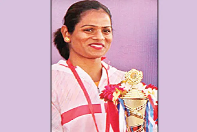 ଅନ୍ତଃବିଶ୍ୱବିଦ୍ୟାଳୟ ମହିଳା ଦୌଡ଼କୁଦରେ ଦୂତି ଶ୍ରେଷ୍ଠ କ୍ରୀଡ଼ାବିତ୍