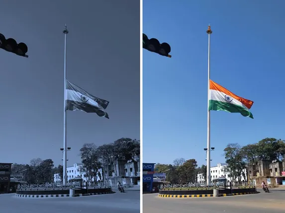 କୋରାପୁଟ: ଜୟପୁରରେ ଅର୍ଦ୍ଧ-ନମିତ ହେଲା ଜାତୀୟ ପତାକା