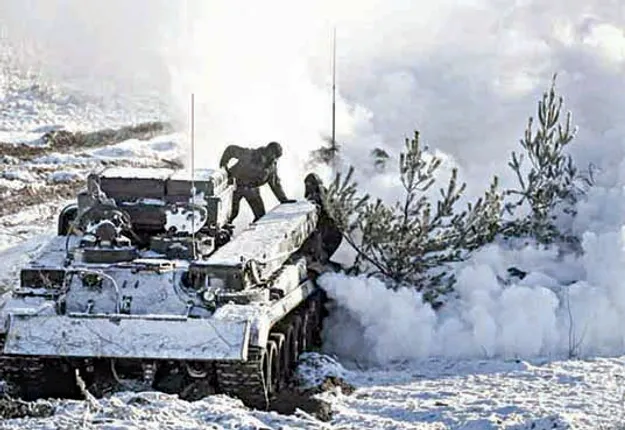 ୟୁକ୍ରେନ୍‌ ସୀମାରେ ଜୋର୍‌ଦାର ସମରାଭ୍ୟାସ; ୩୦ ହଜାର ସୈନିକ, ୫୦ରୁ ଅଧିକ ବୋମାବର୍ଷୀ ବିମାନ ସାମିଲ