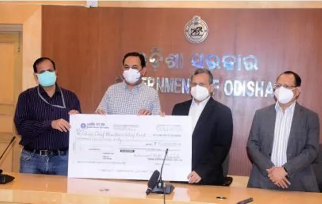 ମୁଖ୍ୟମନ୍ତ୍ରୀଙ୍କ ରିଲିଫ୍‌ ପାଣ୍ଠିକୁ ୫ କୋଟି ଟଙ୍କା ପ୍ରଦାନ କଲା ରାଜ୍ୟ ପାନୀୟ ନିଗମ