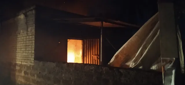 ସିଲିଣ୍ଡର ବିସ୍ଫୋରଣରେ ରୋଷେଇ ସାମଗ୍ରୀ ଜଳିଗଲା