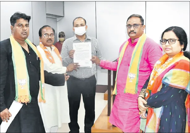 ଭୋଟ୍ ପାଇଁ ଟଙ୍କାକୁ ଅସ୍ତ୍ର କରିଛି ବିଜେଡି: ବିଜେପି