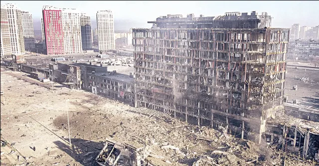 କିବ୍‌ରେ ରାତିସାରା ବୋମାମାଡ଼: ସପିଂ ସେଣ୍ଟର୍‌ ଉପରେ ଆକ୍ରମଣ, ୮ ମୃତ, ପୁଣି କର୍ଫ୍ୟୁ