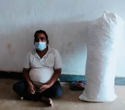 ଦେଢ଼ ଲକ୍ଷ ଟଙ୍କାର ଗଞ୍ଜେଇ ଜବତ, ଜଣେ ଗିରଫ