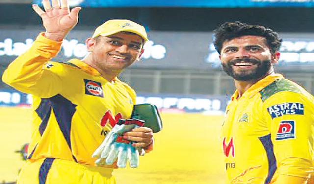 ସିଏସ୍‌କେ ନେତୃତ୍ବ  ଛାଡ଼ିଲେ ଧୋନି, ଜାଦେଜା ନୂଆ ଅଧିନାୟକ