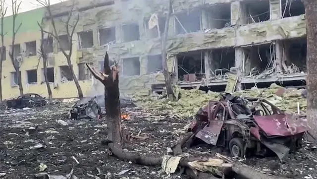 କିବ୍‌, ମାରିୟୁପୋଲ୍‌ରେ ବୋମାବର୍ଷା: ହୋଟେଲ୍‌ ଉଡ଼ାଇ ଦେଲେ, ବାୟୁସେନା ଘାଟି ଧ୍ବଂସ