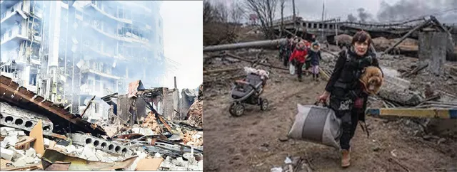 କଥାବାର୍ତ୍ତା  ବିଫଳ: ରାତିସାରା ବୋମାମାଡ଼, ୨୦ ଲକ୍ଷ ଲୋକ ୟୁକ୍ରେନ୍‌ ଛାଡ଼ିଲେଣି