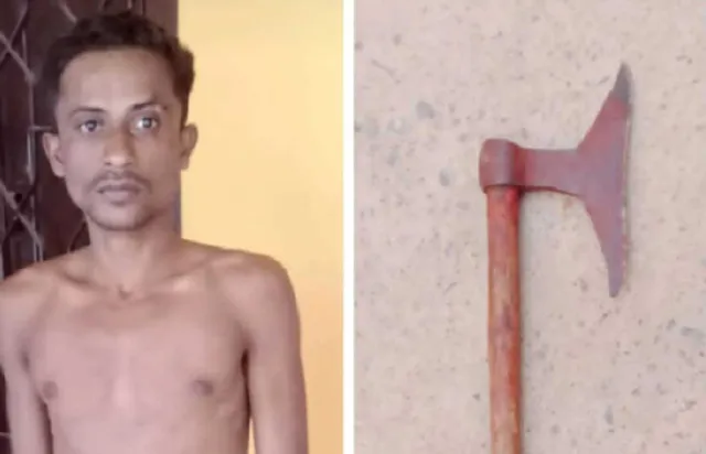 ନରପିଶାଚର ନାରକୀୟ କାଣ୍ଡ: ଶିଶୁ କନ୍ୟାକୁ ହାଣିଲା, କଟାମୁଣ୍ଡ ଧରି ବୁଲିଲା