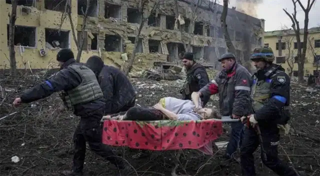 ମାରିୟୁପୋଲ୍‌ ମାଟର୍ନିଟି ହସ୍ପିଟାଲରେ ବୋମାମାଡ଼ ଘଟଣା: ଆହତ ଗର୍ଭବତୀ ମହିଳା ଏବଂ ନବଜାତ ଶିଶୁ ମୃତ