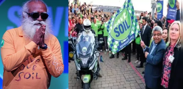 ମାଟିକୁ ବଞ୍ଚାଇବା ପାଇଁ ସଦ୍‌ଗୁରୁଙ୍କ ୧oo ଦିନିଆ ମୋଟରସାଇକେଲ ଯାତ୍ରା