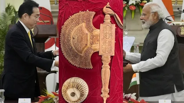 ଜାପାନର ପ୍ରଧାନମନ୍ତ୍ରୀଙ୍କୁ 'କୃଷ୍ଣ ପଙ୍ଖୀ' ଦେଲେ ପ୍ରଧାନମନ୍ତ୍ରୀ ମୋଦୀ, ଜାଣନ୍ତୁ ଏହାର ବିଶେଷତ୍ବ