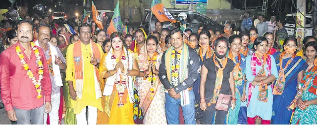 ଭୁବନେଶ୍ୱର ୱାର୍ଡ: ୩୮: ବିଜେପି ପ୍ରାର୍ଥିନୀଙ୍କ ପଦଯାତ୍ରା