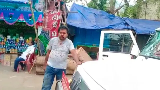 ପୁଲିସକୁ ପିଟିଲେ, ବିଡିଓଙ୍କ ଗାଡ଼ି ଭାଙ୍ଗିଲେ ନିଶାସକ୍ତ ଯୁବକ