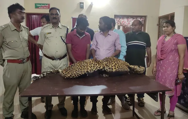 ବାଘ ଛାଲ ସହ ୬ ଗିରଫ