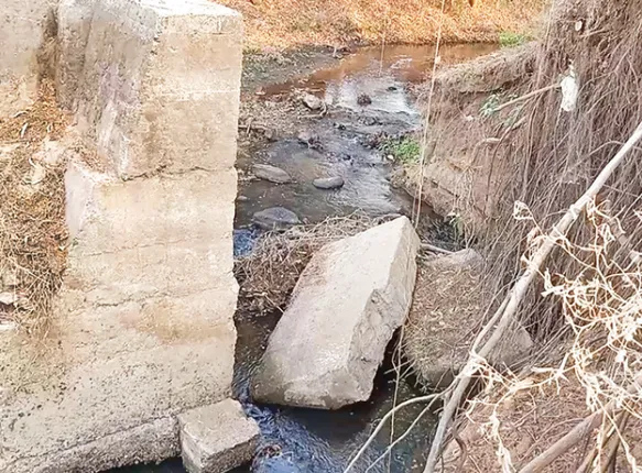 ଭାସିଗଲା ୨୫ଲକ୍ଷର ଚେକ୍‌ଡ୍ୟାମ୍‌